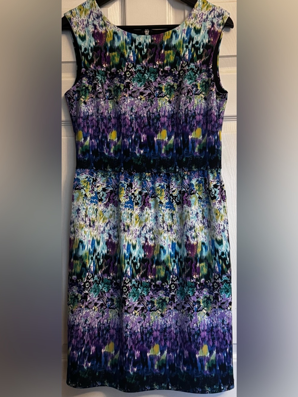 Cynthia Rowley Multicolor Floral-Print Sleeveless Dress